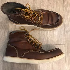 Eastland Leather Moc Toe Men’s Boots (11.5)